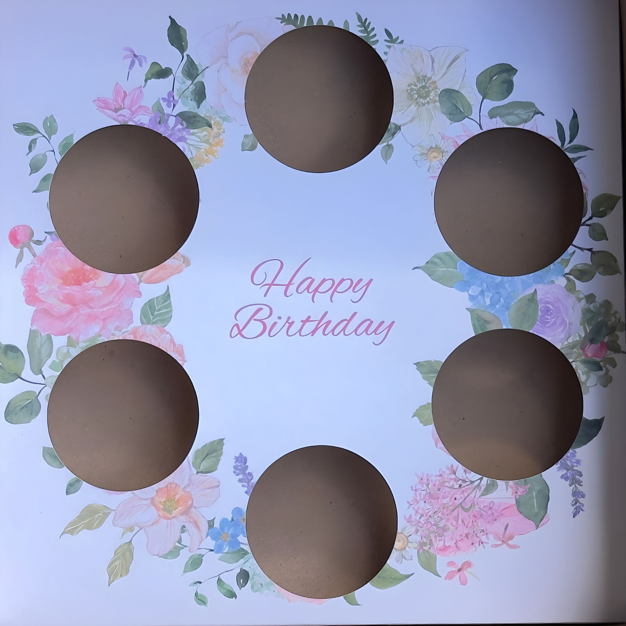 Birthday CupCake Insert Birthday CupCake Insert -1