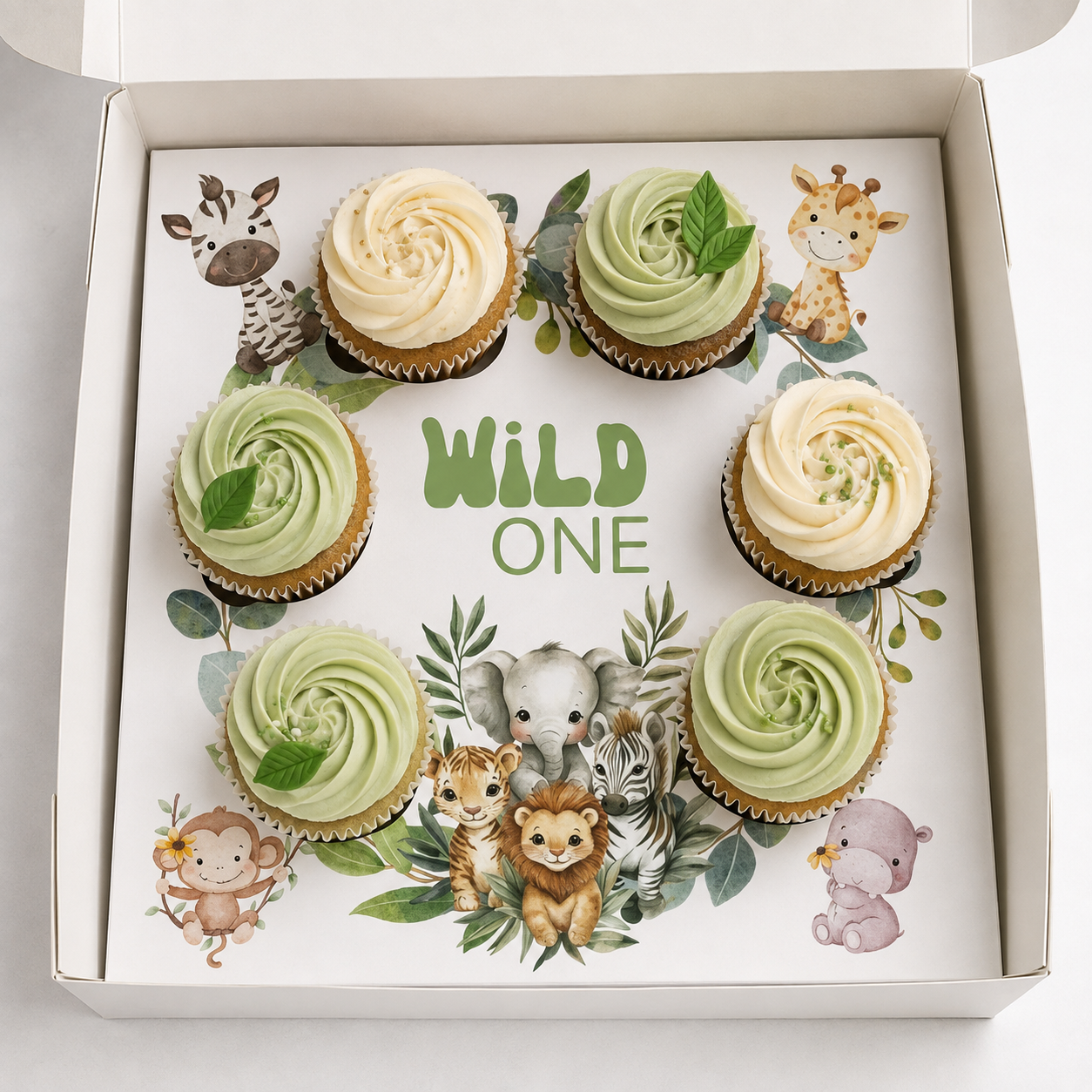 Wild One cupcakes