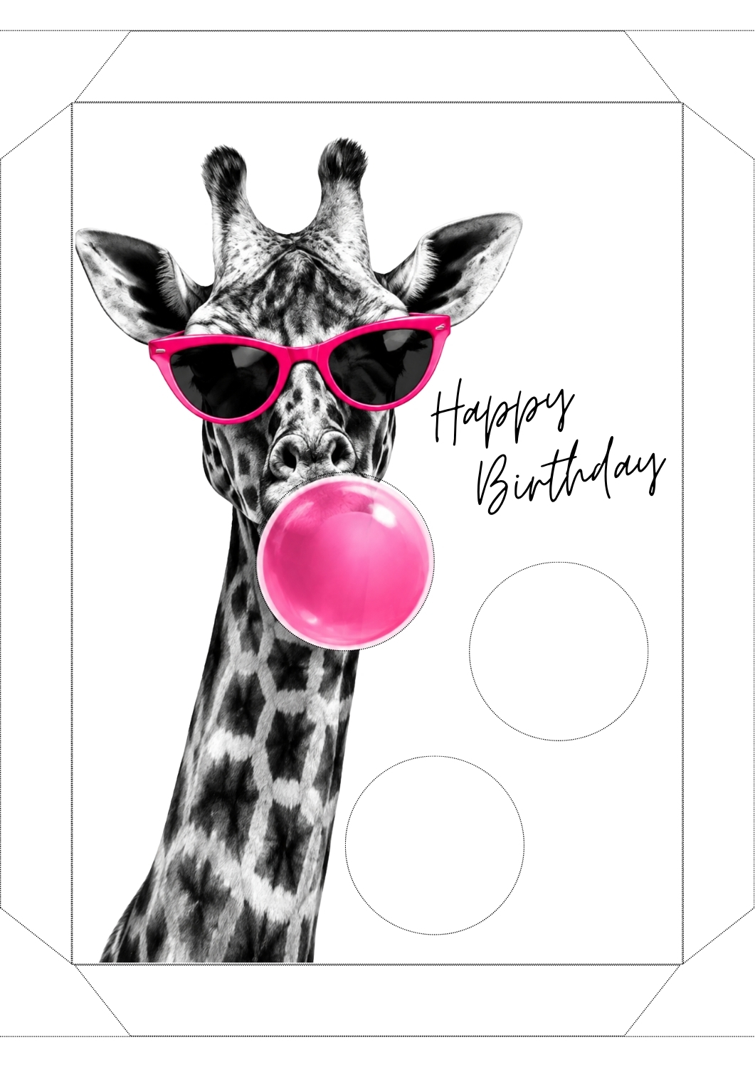 Happy Birthday Giraffe - Image 2